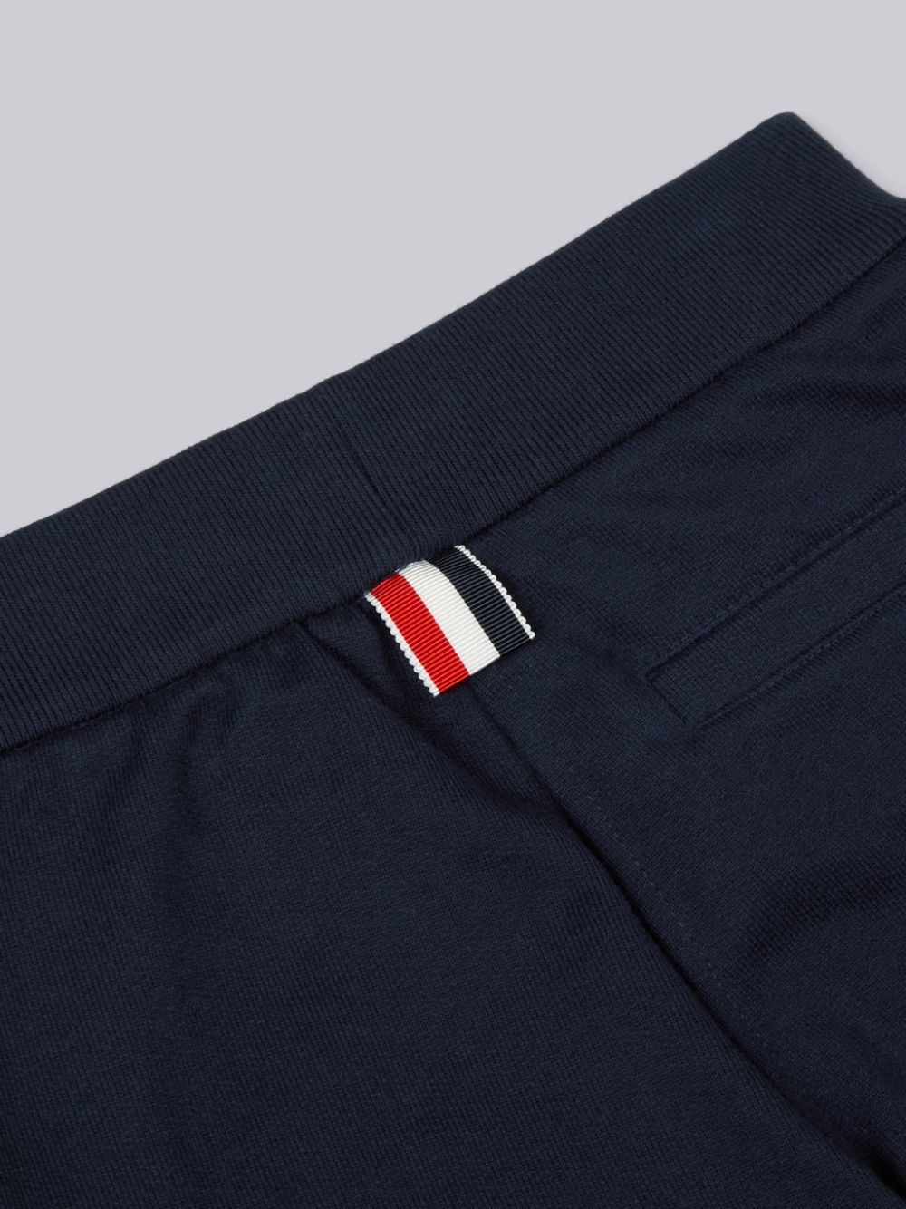 Calças Thom Browne 4-Bar Stripe cotton track Menino Azuis | TOE10A85093