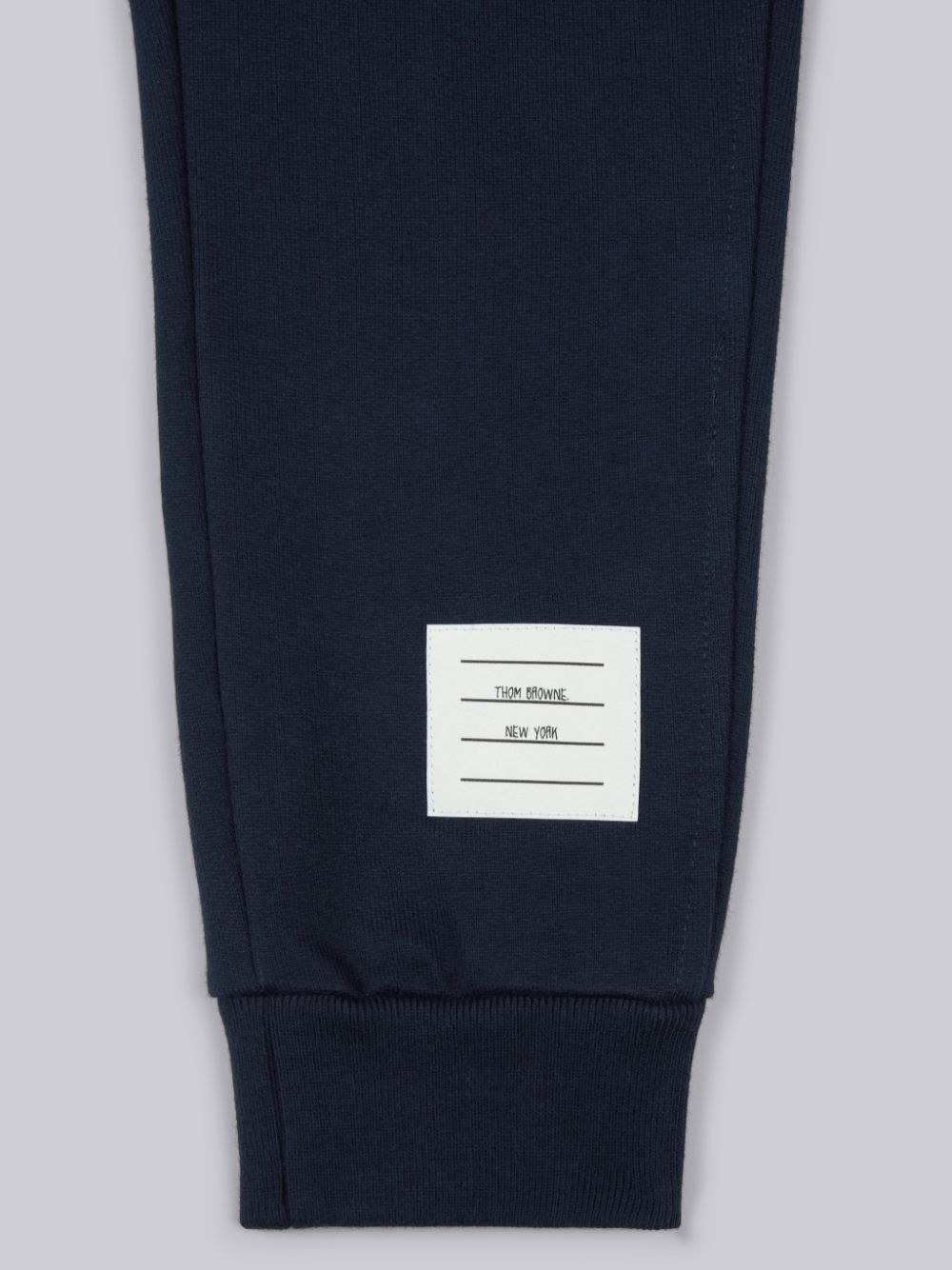 Calças Thom Browne 4-Bar Stripe cotton track Menino Azuis | TOE10A85093