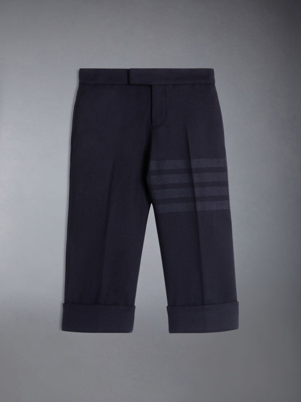 Calças Thom Browne Flannel 4-Bar Classic Menino Azuis | IXK99I43915