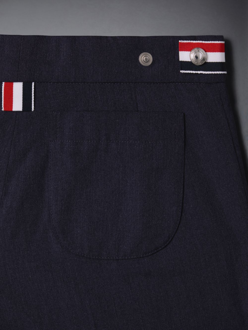 Calças Thom Browne Typewriter Track Menina Cinzentas | EXL38Y99143