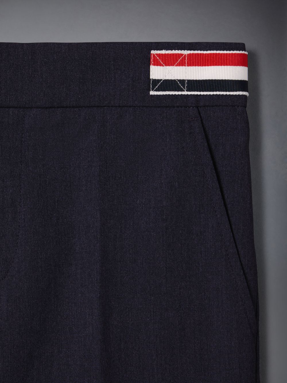 Calças Thom Browne Typewriter Track Menina Cinzentas | EXL38Y99143