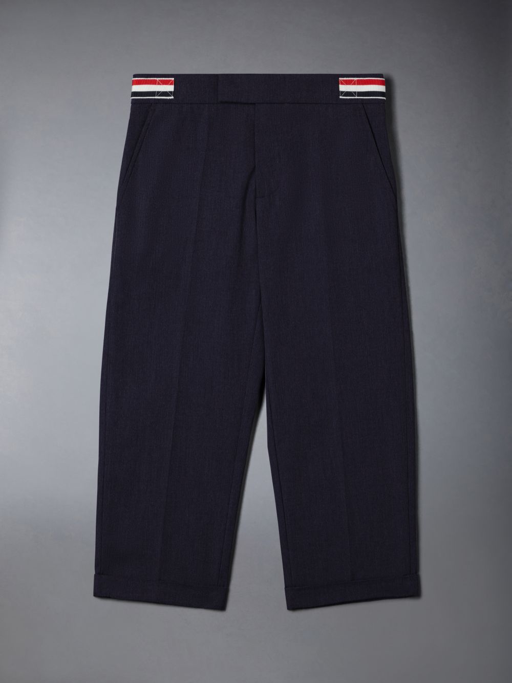 Calças Thom Browne Typewriter Track Menina Cinzentas | EXL38Y99143