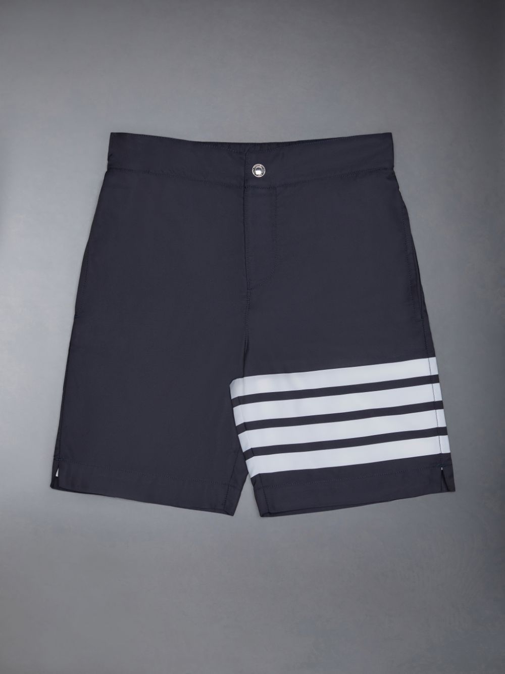 Calção Thom Browne Solid Swim Tech 4-Bar Board Menino Azuis | BJB85T85810