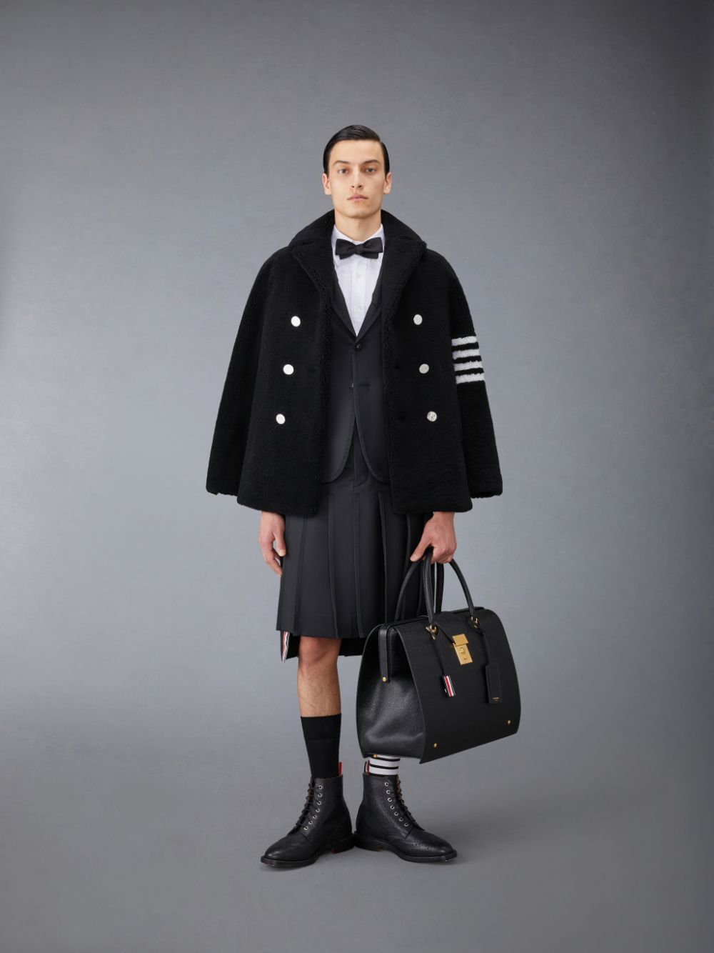 Camisas Thom Browne Oxford Armband Masculino Branco | VCN93F91549