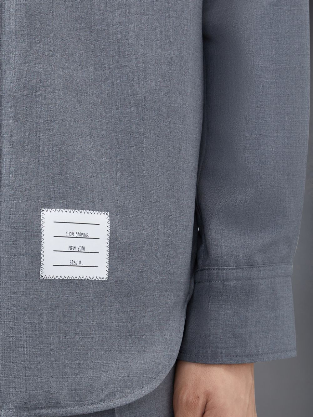 Camisas Thom Browne Plain Weave 4-Bar Jacket Masculino Cinzentas | BSZ52N66911
