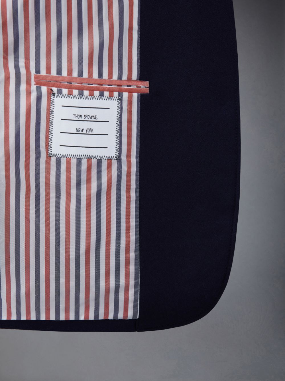 Casacos Thom Browne Flannel 4-Bar Sack Sport Feminino Azuis | KCF86U18196