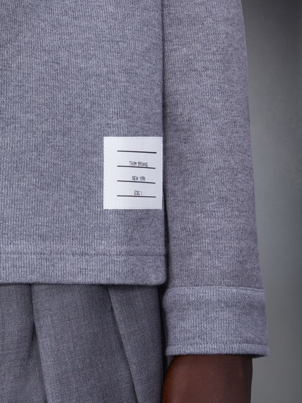 Casacos Thom Browne Medium Double Face Cotton Knit 4-Bar Button Down Shirt Masculino Cinzentas | TLH24O64092