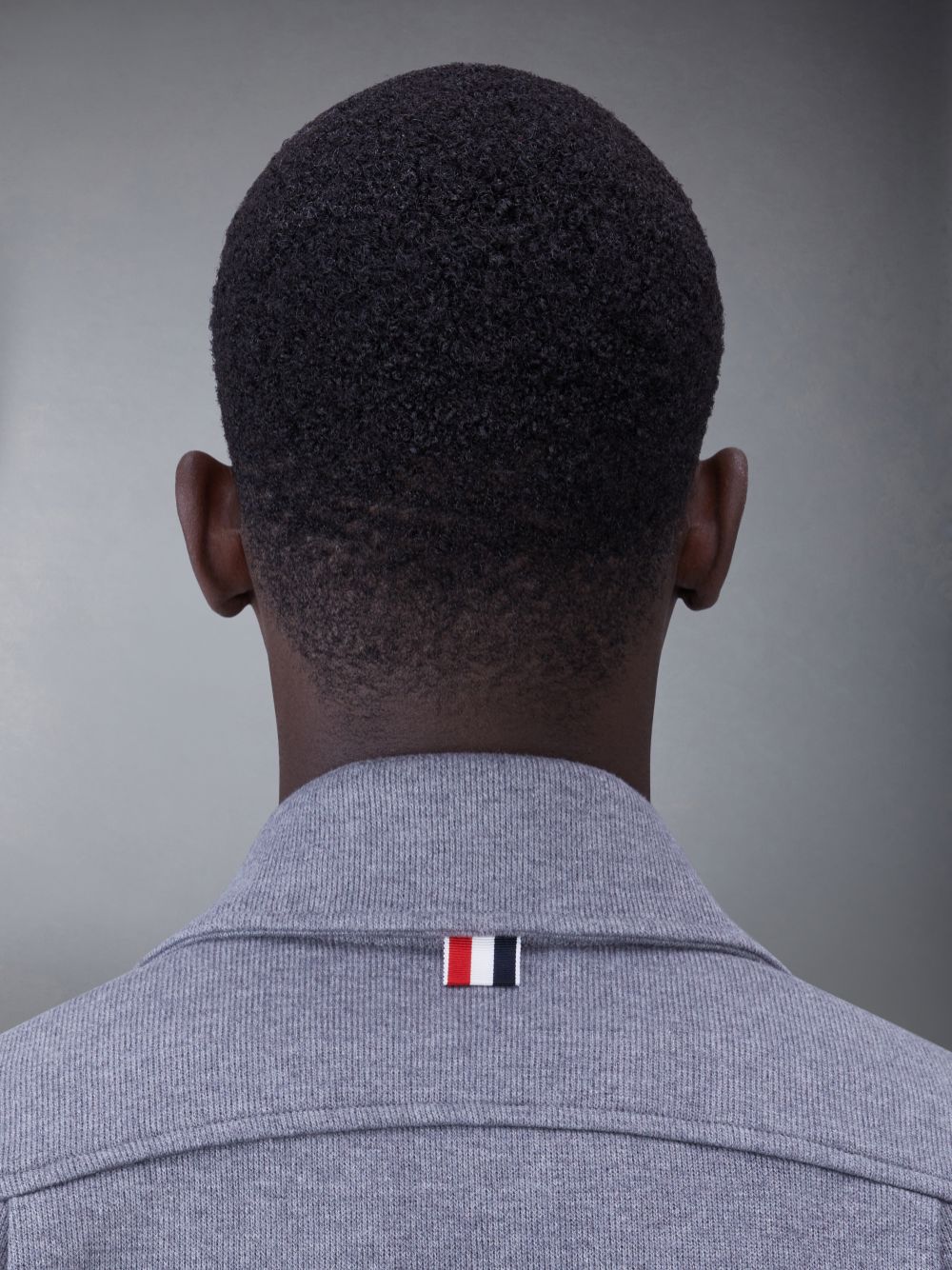 Casacos Thom Browne Medium Double Face Cotton Knit 4-Bar Button Down Shirt Masculino Cinzentas | TLH24O64092