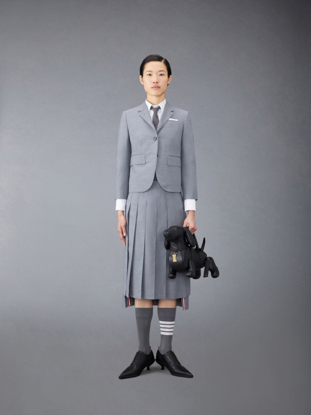 Casacos Thom Browne Plain Weave School Uniform High Armhole Sport Feminino Cinzentas | YUB78W16360