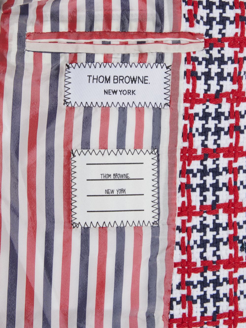 Casacos Thom Browne Summer Tweed Fray Sport Menina Branco | PAI68H71111