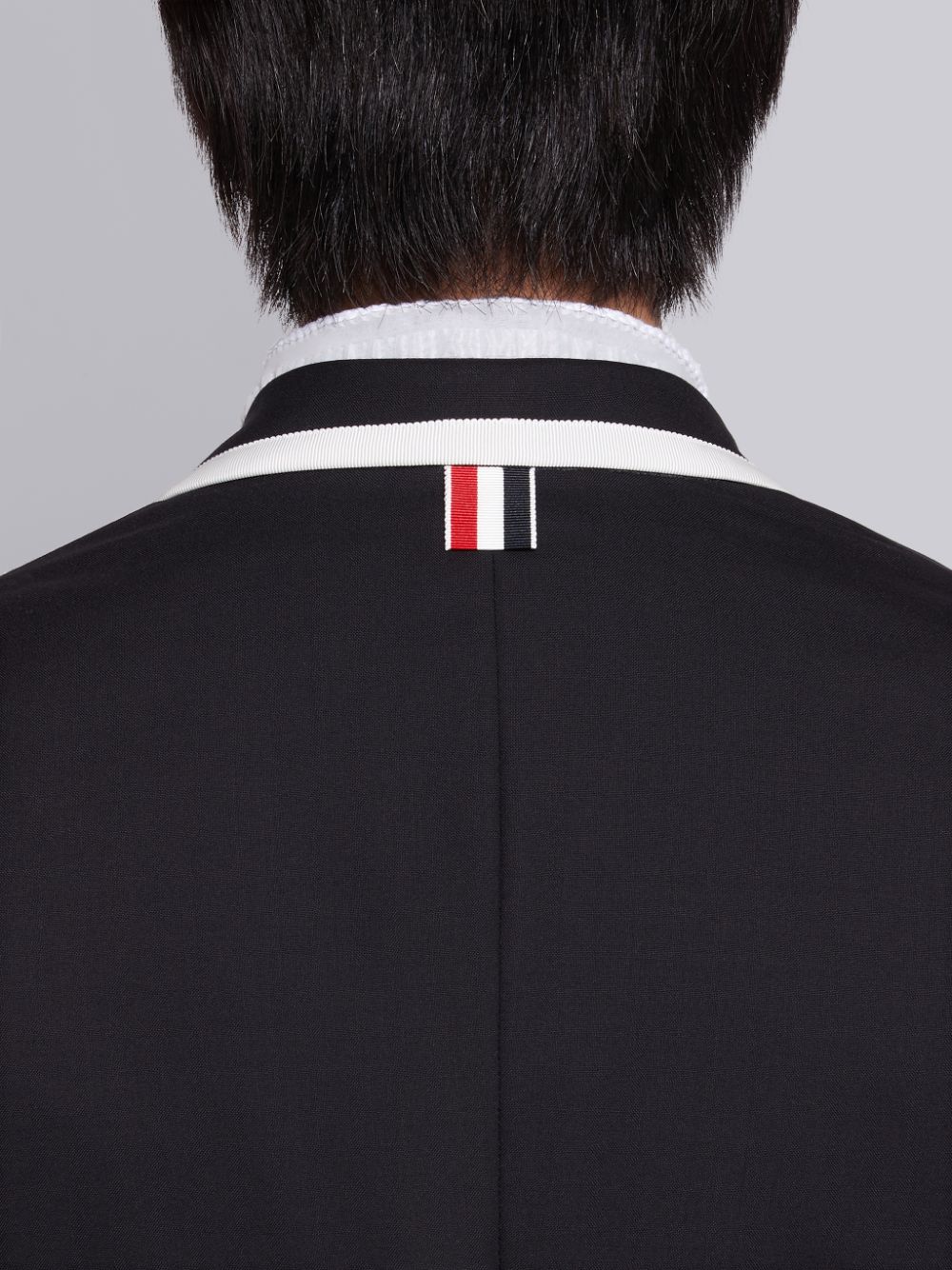 Casacos Thom Browne Super 120s Plain Weave Wide Lapel Feminino Pretas | IWE20T75893