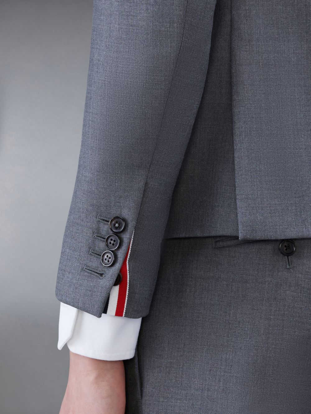 Casacos Thom Browne Twill High Armhole Sport Masculino Cinzentas | TJD49N39414
