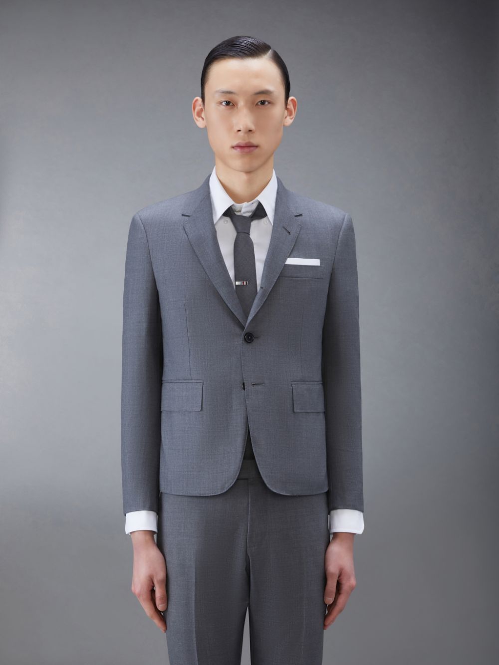 Casacos Thom Browne Twill High Armhole Sport Masculino Cinzentas | TJD49N39414