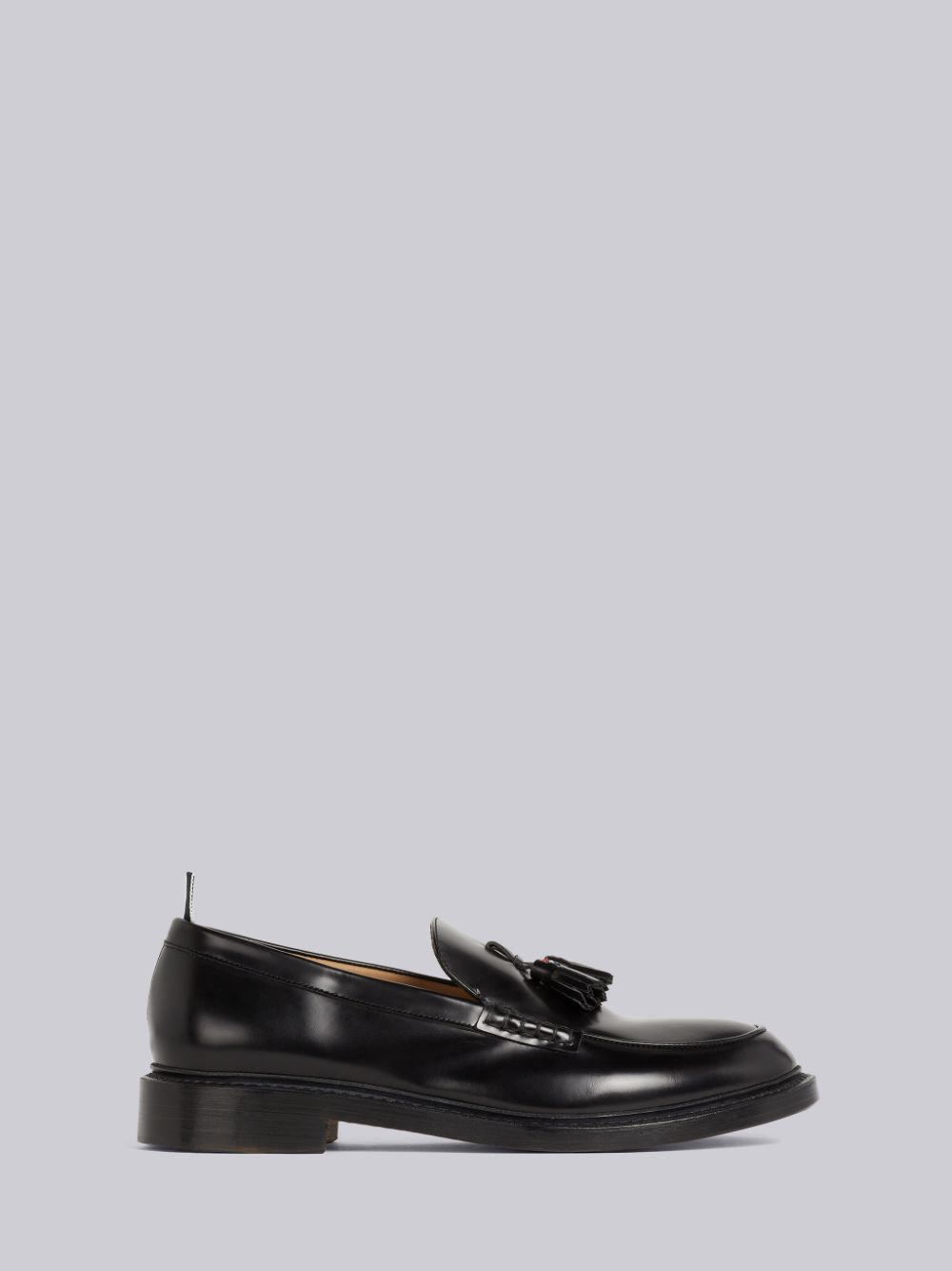 Mocassins Thom Browne Calf Leather Tassel Masculino Pretas | SAJ24N71668