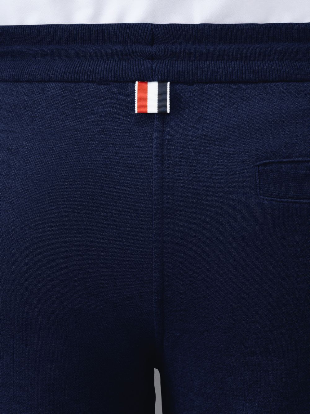 Shorts De Suor Thom Browne Classic Loopback 4-Bar Masculino Azuis | ZCS86K42067