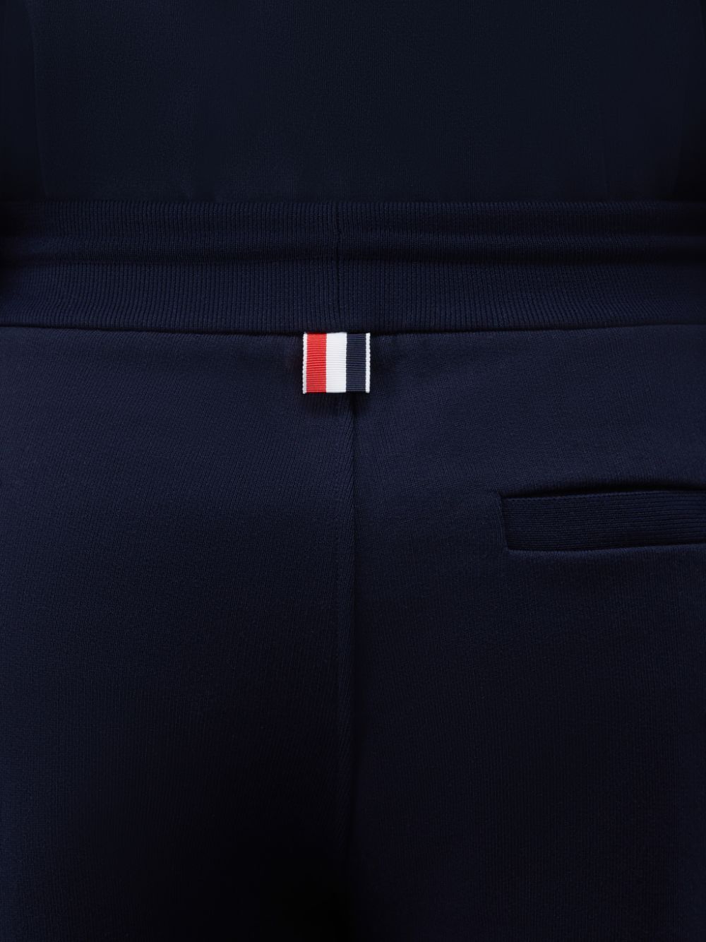 Shorts De Suor Thom Browne Classic Loopback Masculino Azuis | MXI43T01234