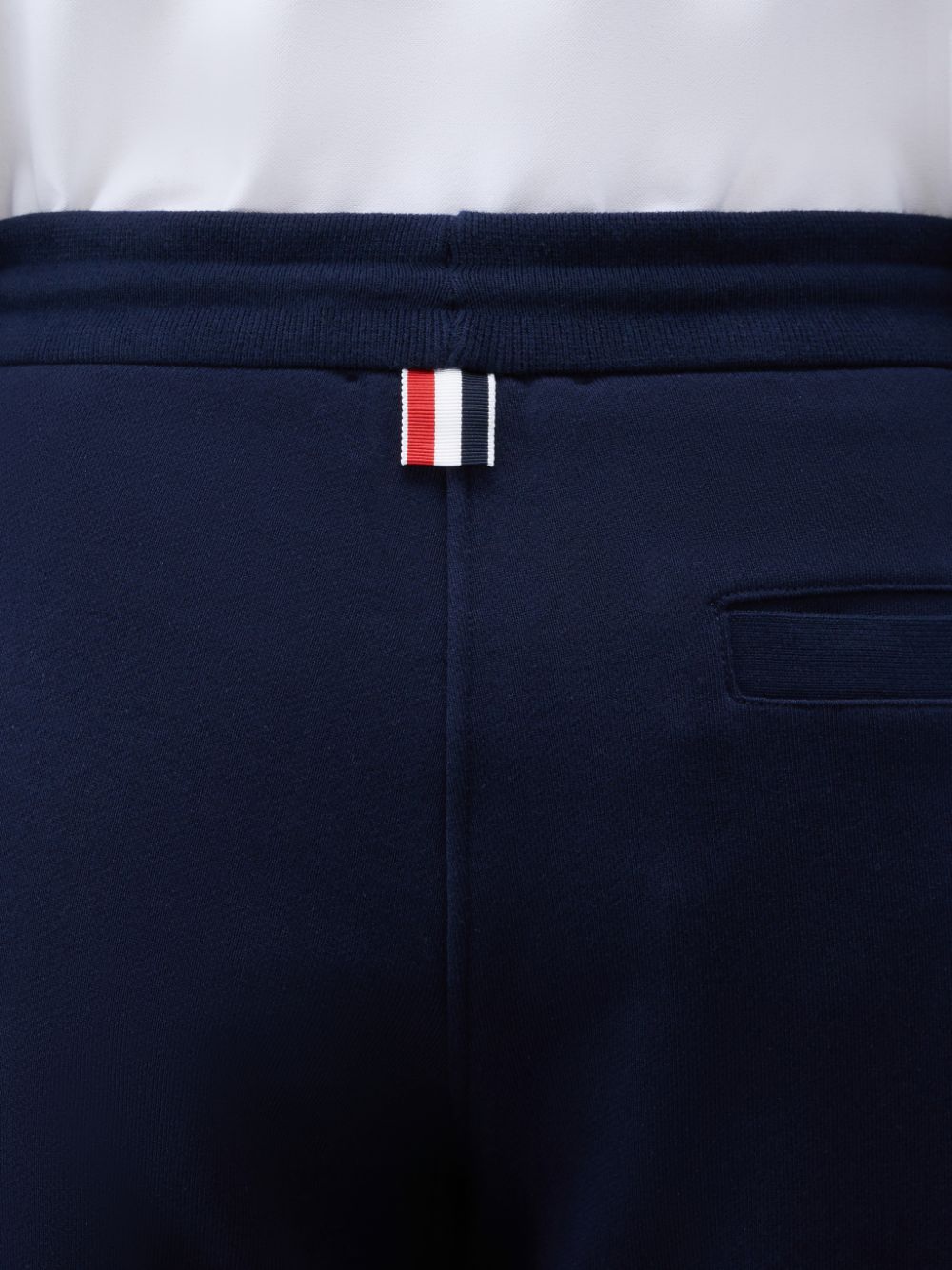 Shorts De Suor Thom Browne Classic Loopback 4-Bar Masculino Azuis | HPP40Q80183
