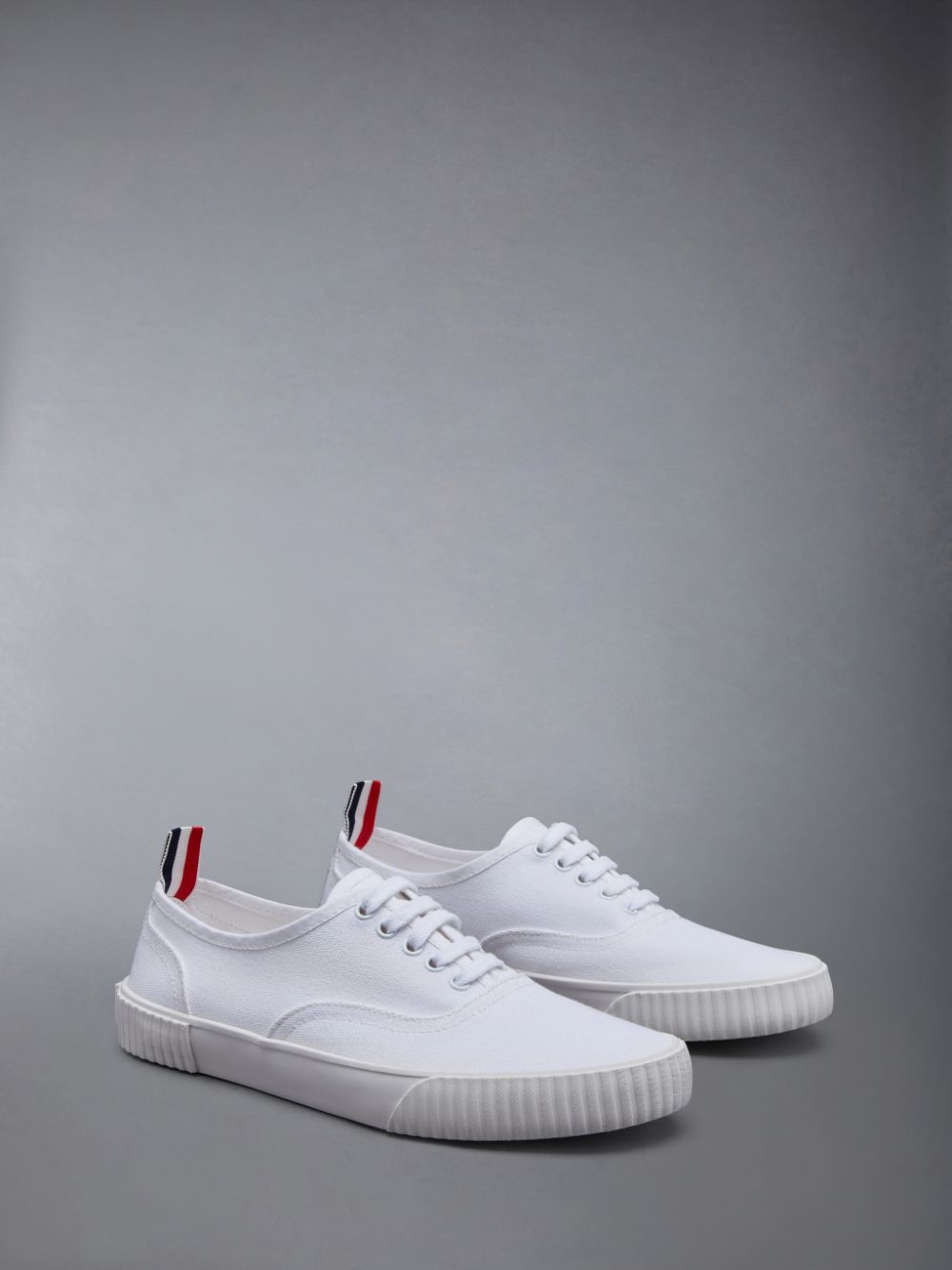 Tenis Thom Browne Canvas Heritage Feminino Branco | OOR39F16923