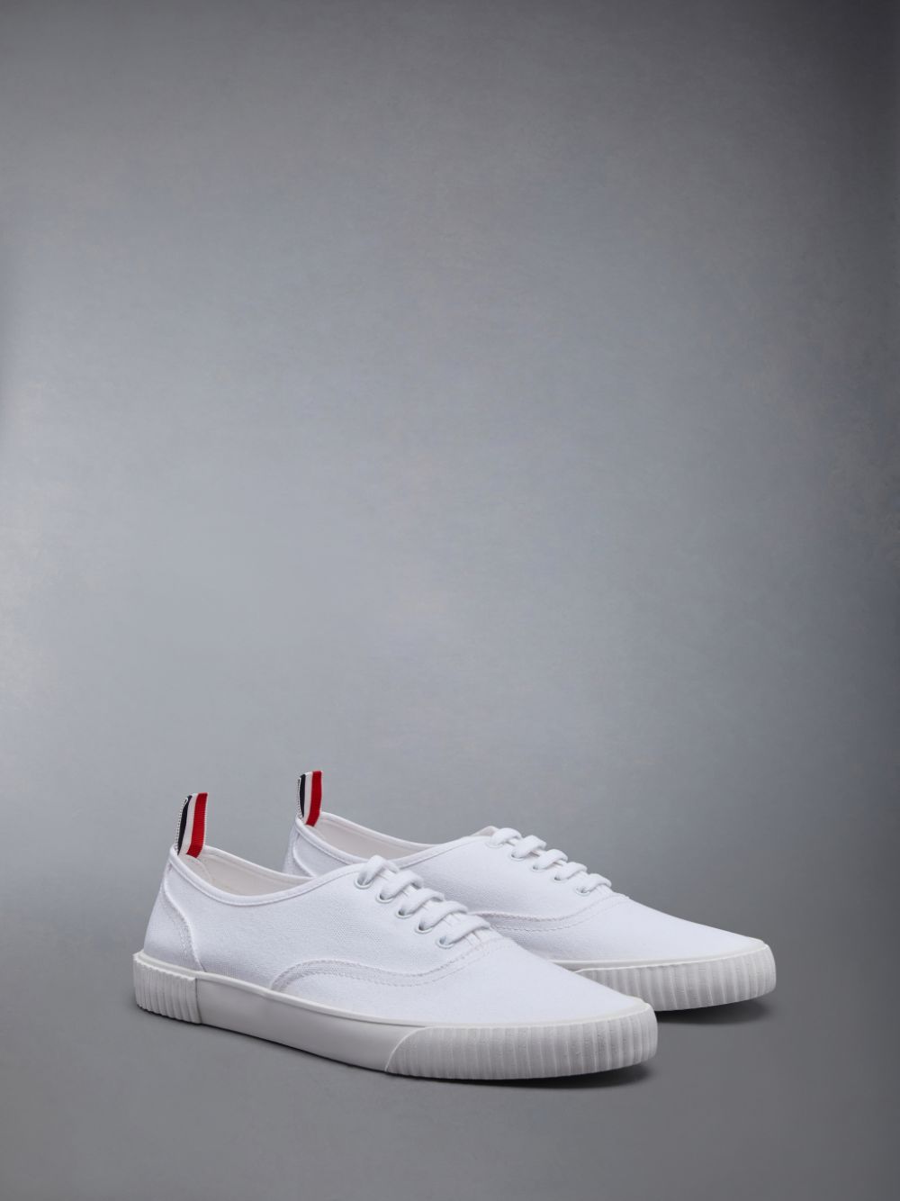 Tenis Thom Browne Canvas Heritage Masculino Branco | PEZ59T29441