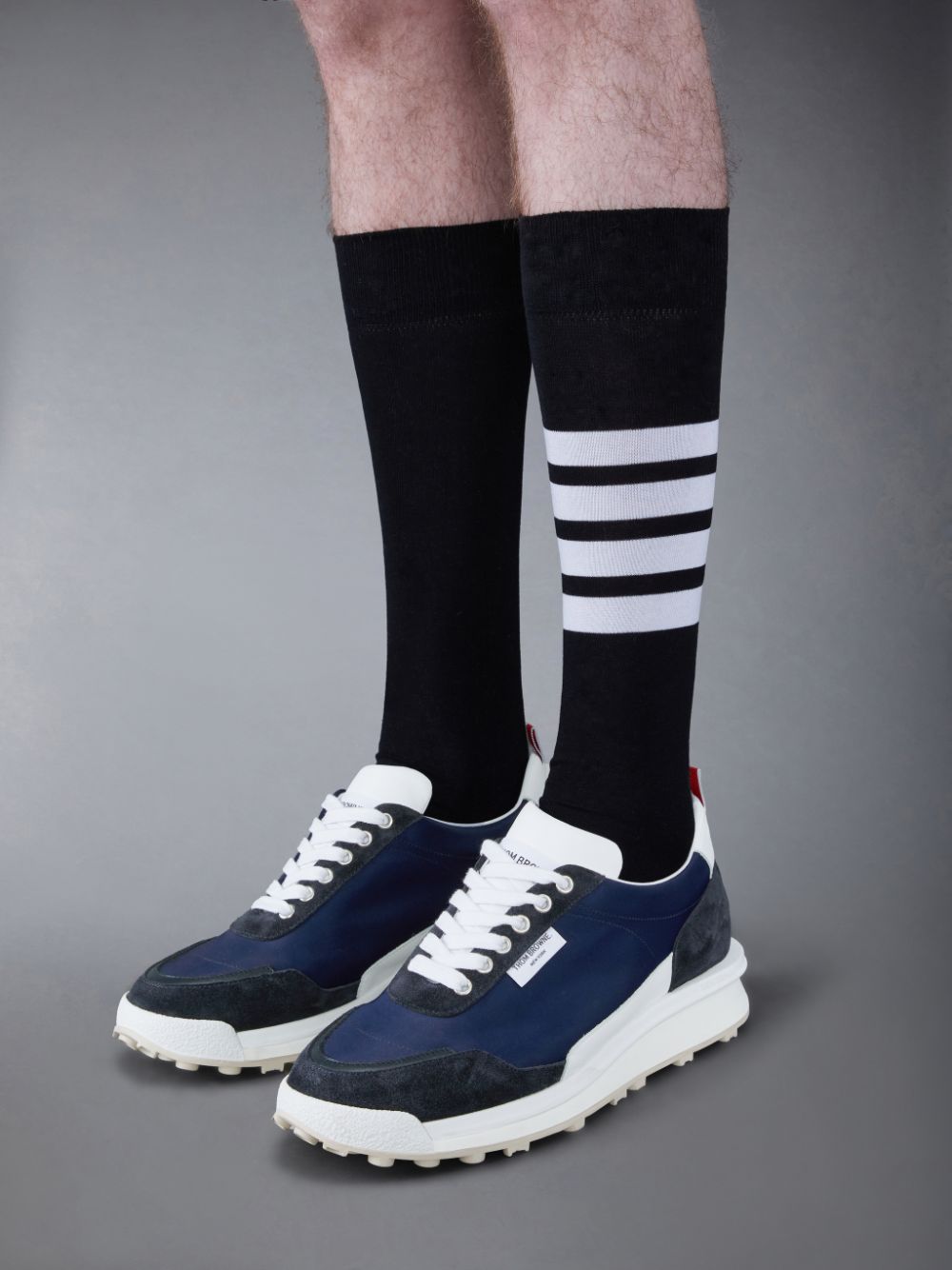 Tenis Thom Browne Eco Nylon Alumni Masculino Azuis | SSY93L60436
