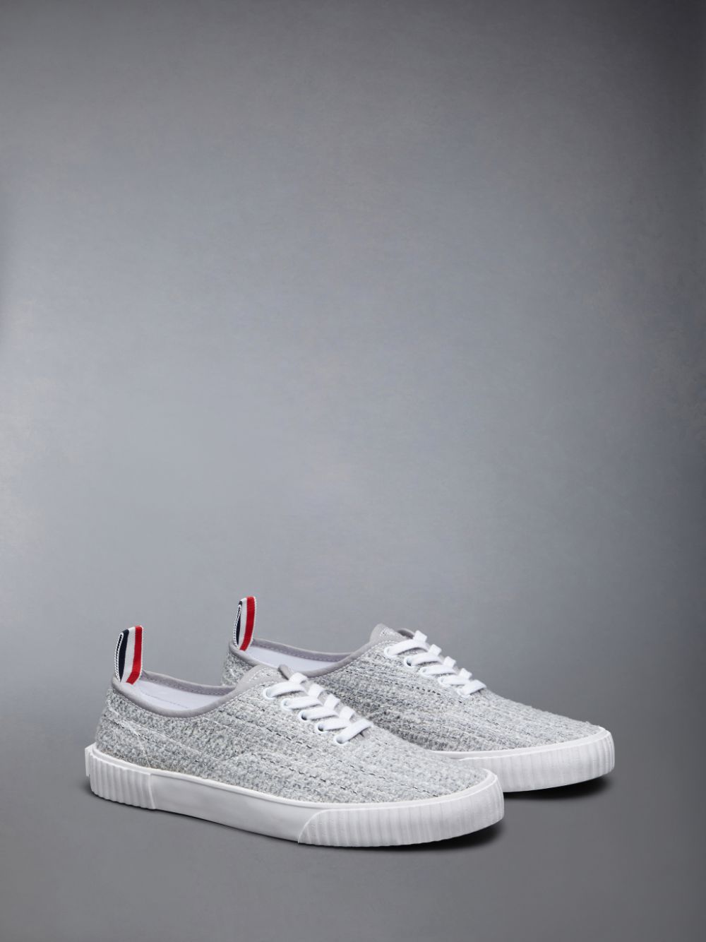 Tenis Thom Browne Tweed Heritage Feminino Cinzentas | PCN58J19107