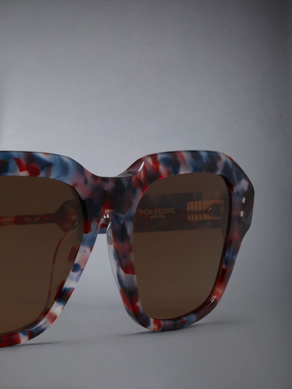 Óculos de Sol Thom Browne Acetate Square Masculino Multicoloridas | ZOL26M51842