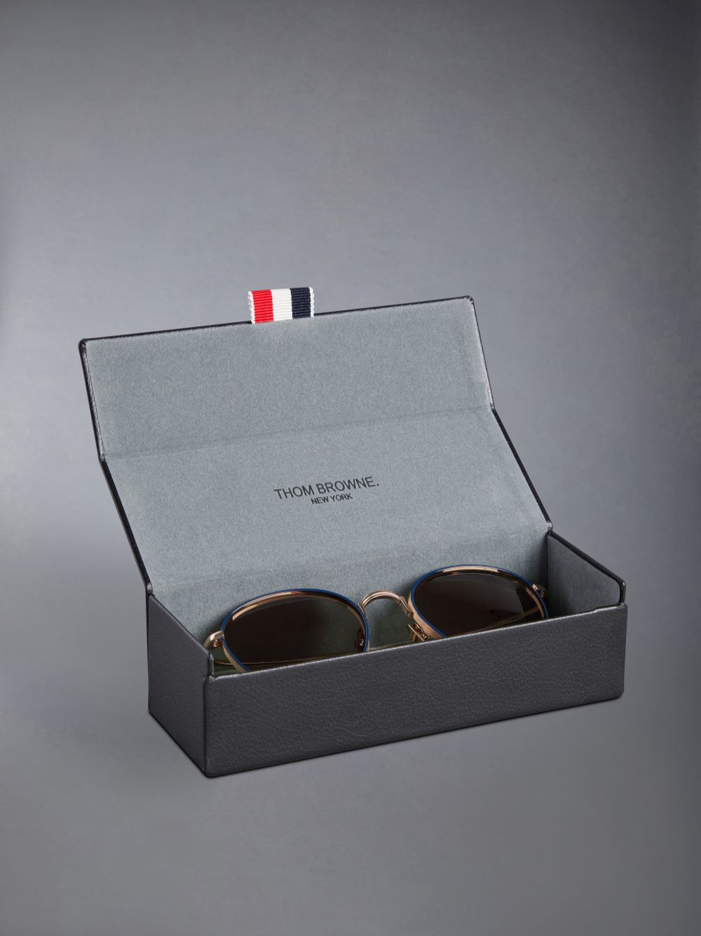 Óculos de Sol Thom Browne Titanium Round Masculino Douradas | KNE57W64949