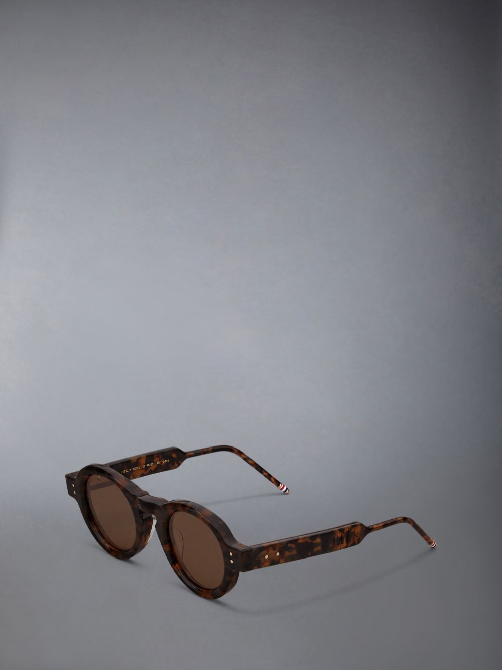 Óculos de Sol Thom Browne Tokyo Tortoise Acetate Round Feminino Marrom | JYQ36B96879