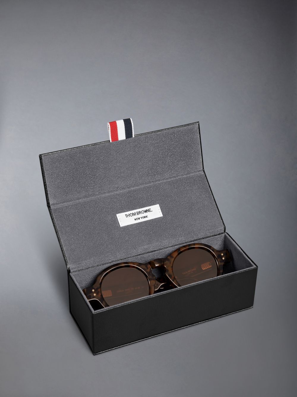Óculos de Sol Thom Browne Tokyo Tortoise Acetate Round Feminino Marrom | JYQ36B96879